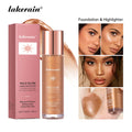 Iluminador Líquido 2 em 1 (Skincare e Primer): Contorno Facial, Hidratação, Iluminação, Bronzer e Efeito Glow para Rosto e Corpo